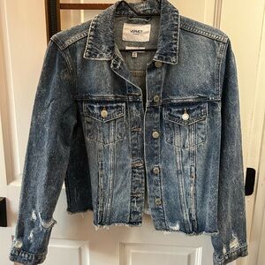 VERVET ACID WASH CLASSIC JEAN JACKET